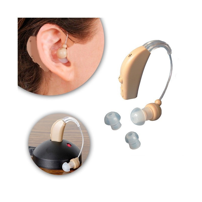 Prothese Appareil auditive Rechargeable ze65700 sonotone amplificateur de son contour oreille - ECLATS DESTOCKAGE