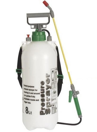 Pulverisateur 8 l solvant eau fertilisateur gps08 herbicide pesticide détergent pulverisation ECLATS DESTOCKAGE
