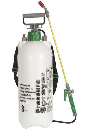 Pulvérisateur de jardin 8l herbicide pesticide détergent solvant eau fertilisateur ECLATS DESTOCKAGE