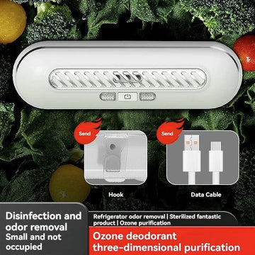 Purificateur Air ozone Denerateur Desodorisant Frigo Anti Odeur Conservation Fruits et Légumes ECLATS DESTOCKAGE