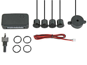 Radar de recul avec ronfleur 4 capteurs 12v auto voiture automobile aide parking ECLATS DESTOCKAGE