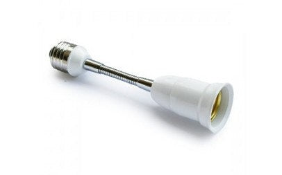 Rallonge extension orientable douille e27 male vers culot e27 femelle support ampoule 12v 220v ECLATS DESTOCKAGE