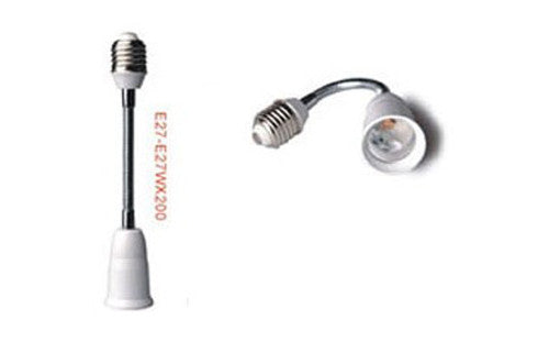 Rallonge flexible 220v ampoule support douille e27 male vers e27 femelle 12v ECLATS DESTOCKAGE