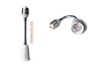 Rallonge flexible 220v ampoule support douille e27 male vers e27 femelle 12v ECLATS DESTOCKAGE