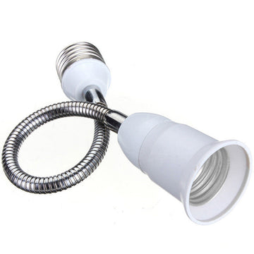 Rallonge flexible support douille e27 male vers e27 femelle ampoule 12v 220v ECLATS DESTOCKAGE