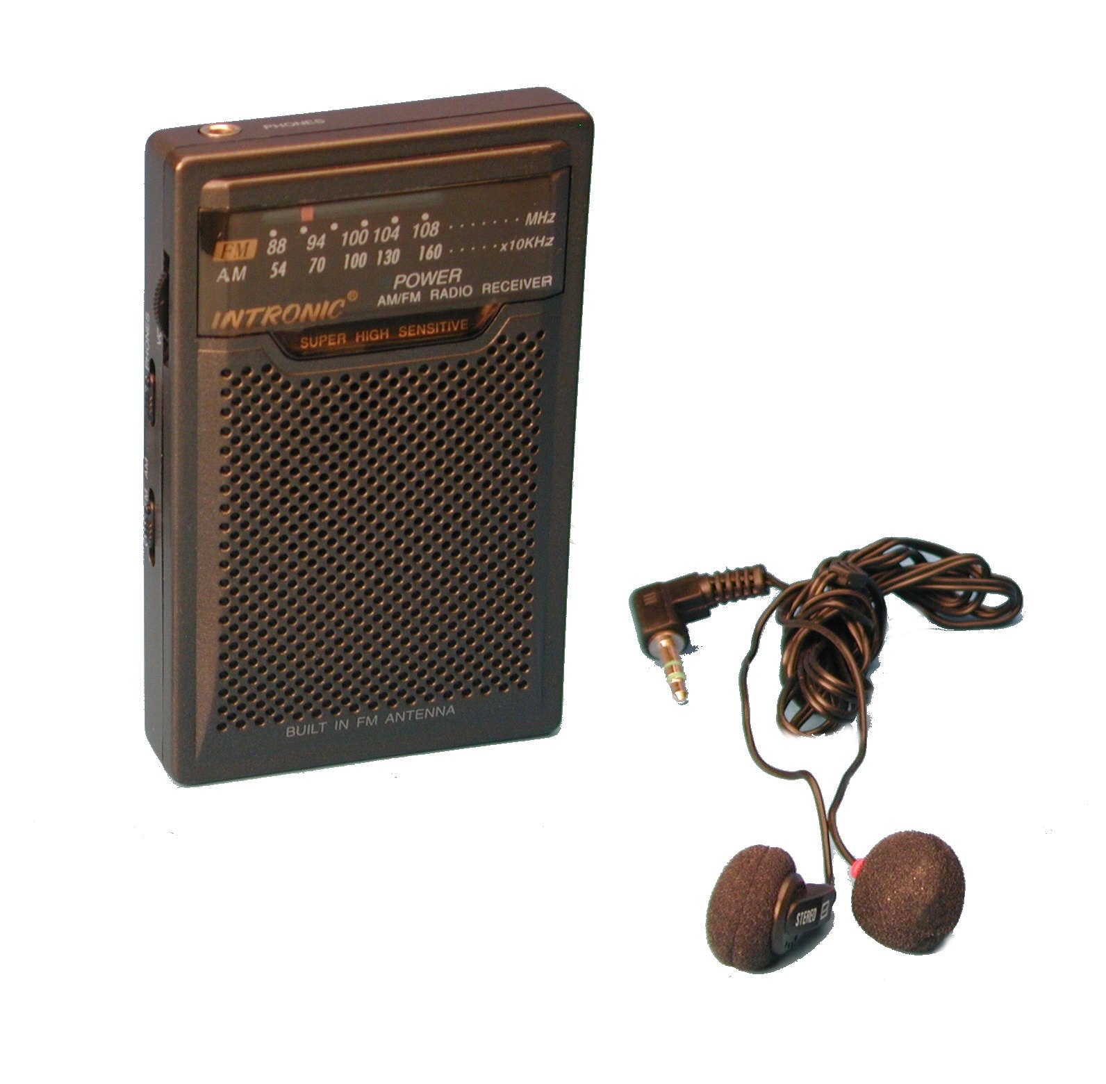Recepteur poste radio am/fm analogique de poche avec ecouteurs Style Rétro 2 Band mp238 - ECLATS DESTOCKAGE