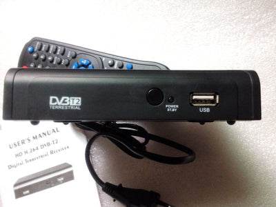 Recepteur tnt haute definition peritel usb hdmi ecran osd dvb-t hdmi10 ECLATS DESTOCKAGE