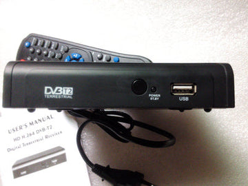 Recepteur tnt haute definition peritel usb hdmi ecran osd dvb-t hdmi10 ECLATS DESTOCKAGE