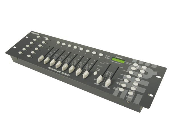 Régie lumière dmx 192 canaux son sono musique electronique velleman vdpc145 eclairage controleur ECLATS DESTOCKAGE