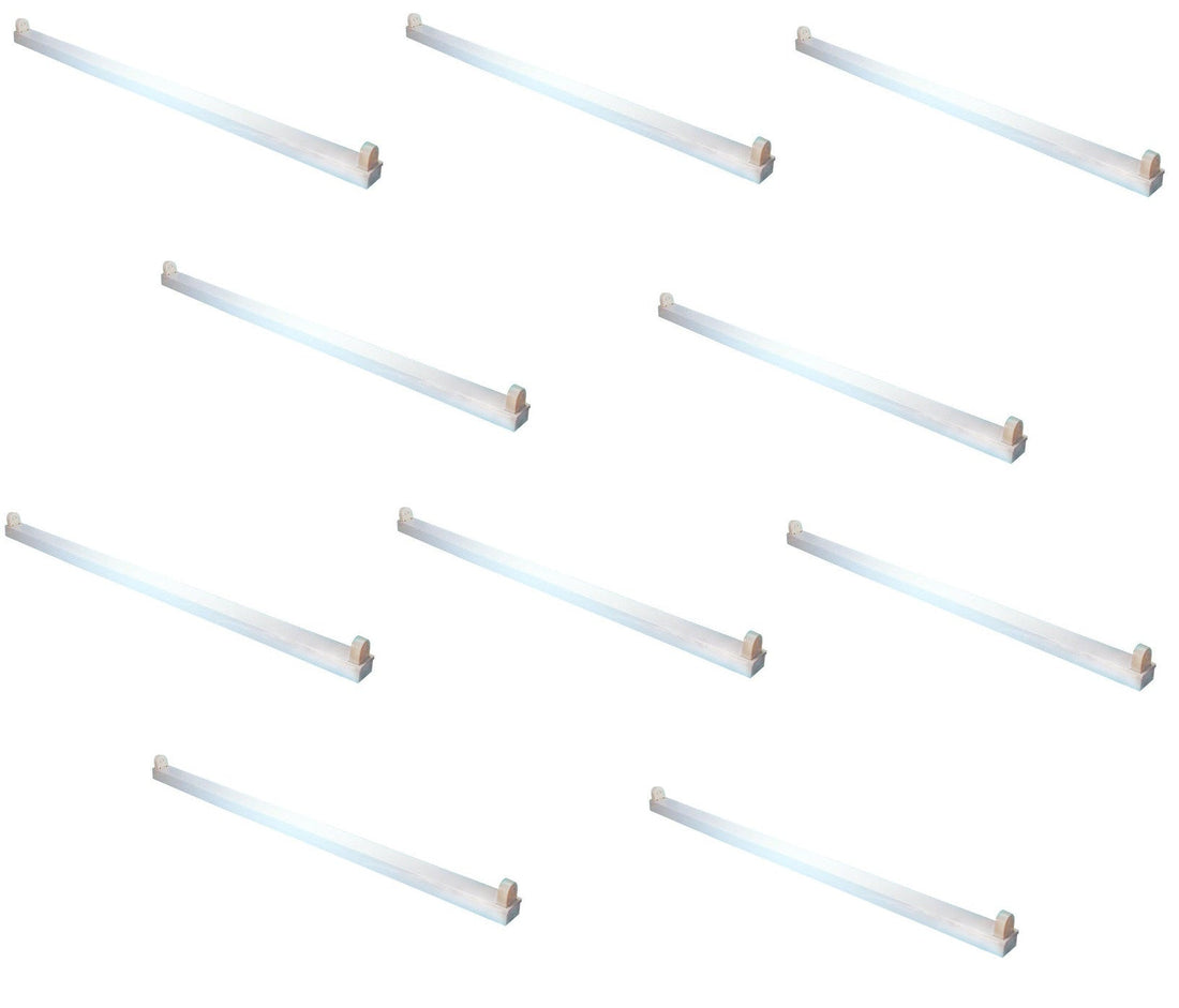 10 Reglette fluorescente 36w 40w 1.20m eclairage ampoule tube fluo lumiere vdl120rf ECLATS DESTOCKAGE
