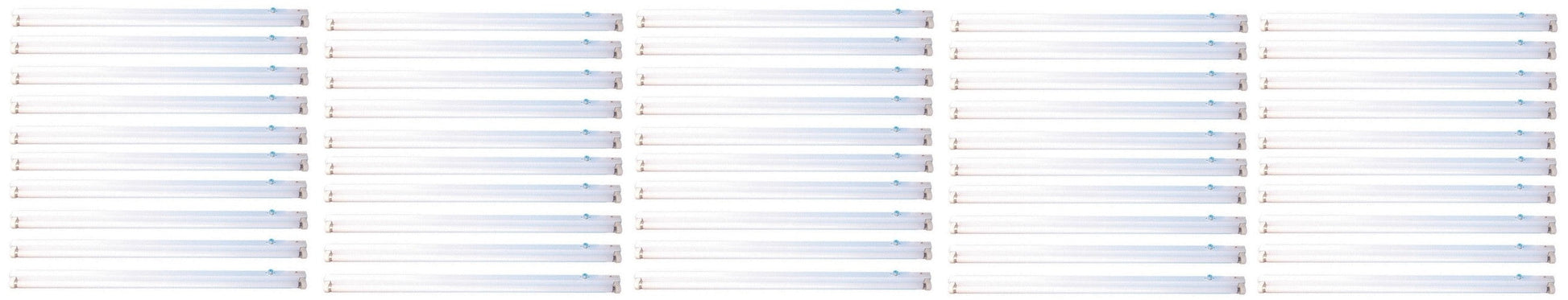 50 Reglette fluorescente 220v 36w tube fluo blanc 1.20m t8 eclairage lumiere blanc ECLATS DESTOCKAGE