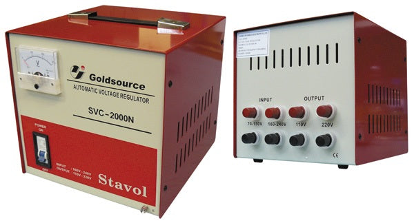 Regulateur secteur 110v 220v 1600w 1800w 2000w 2000va stabilisateur tension convertisseur ECLATS DESTOCKAGE