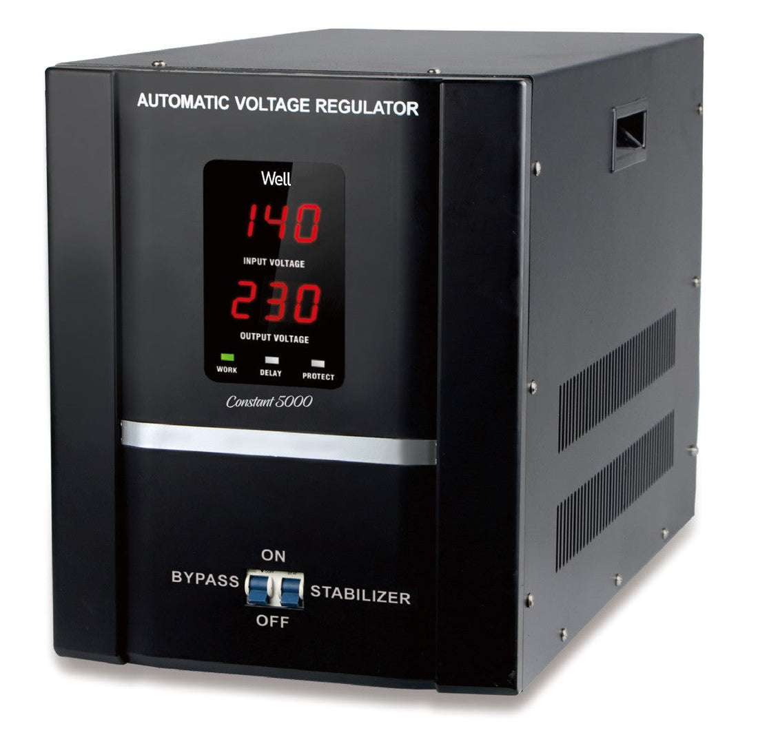 Regulateur secteur 110v 220v 5kw 3000w 4000w 5000w 5000va 23a stabilisateur tension 160v 240v ECLATS DESTOCKAGE