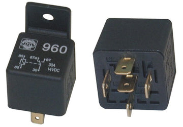 Relais  20a 30a 12v 1 contact no/nf 5 pin broches ru12301 auto 960 velleman ECLATS DESTOCKAGE