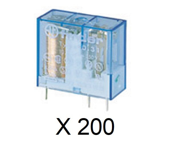 200 Relais electrique 24v cc finder serie 40 24vdc 16a (5mm) rlf4061-9024 ECLATS DESTOCKAGE