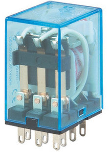 Relais lumiere 12v ca my2nj my4nj automatisme de portail avidsen 104765 ECLATS DESTOCKAGE