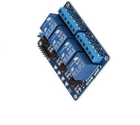 Relais module 4 canaux 5v pour arduino pic arm avr dsp 220v 10a domotique ECLATS DESTOCKAGE