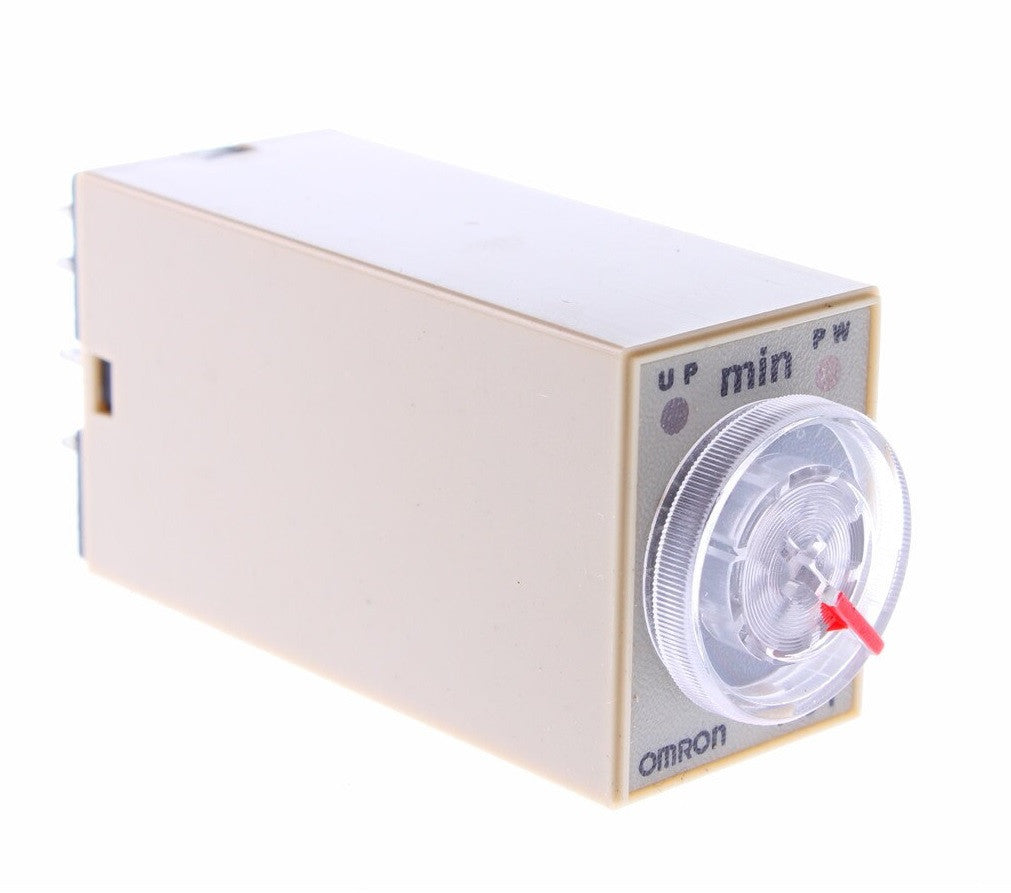 Relais omron 220v 5a h3y-2 temporisé 60 min 230v 240v 2 no/nf ECLATS DESTOCKAGE