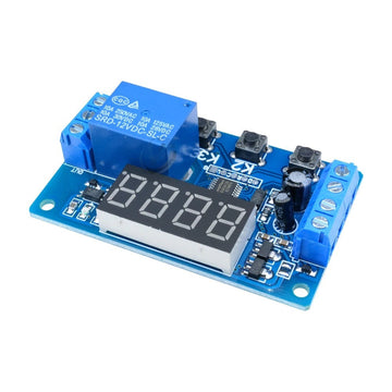 Relais temporisé retardateur 12v YYC-2S programmable 1 seconde a 270 h 26374 timer commande positive ECLATS DESTOCKAGE