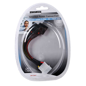 Repartiteur d alimentation y interne 15cm könig cmp ci007 ECLATS DESTOCKAGE
