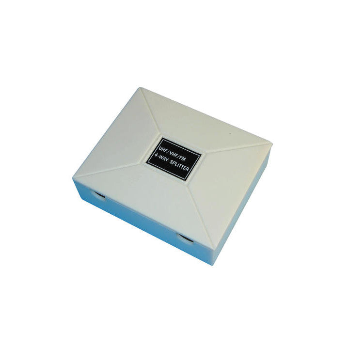 Repartiteur television tv 4 directions 4 sorties tnt antenne raccords de televiseurs - ECLATS DESTOCKAGE