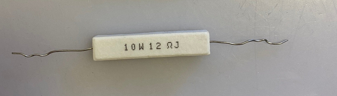 Resistance bobinée cémentée 10w 12 ohms rebc10w12r ECLATS DESTOCKAGE