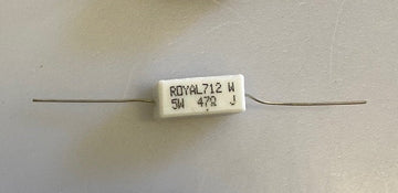 Resistance bobinée cémentée 5w 47 ohms rebc5w47r ECLATS DESTOCKAGE
