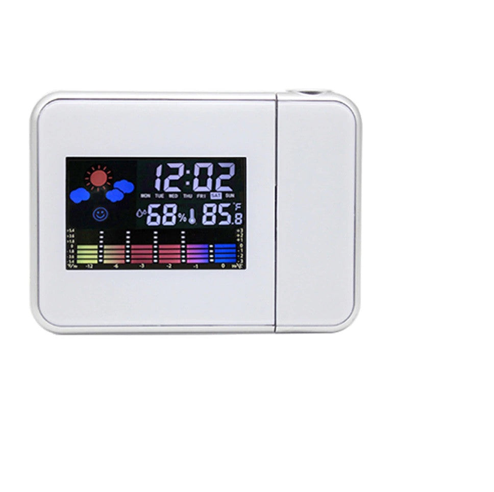 réveil projection led avec Station météo thermomètre affichage de la Date horloge numérique chargeur USB ECLATS DESTOCKAGE