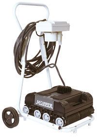 Robot piscine électrique mopper avec chariot aspirateur mooper aspiration netoyage netoyeur ECLATS DESTOCKAGE