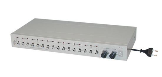 Selecteur audio video sequenceur cyclique commutateur 16 cameras canaux surveillance ECLATS DESTOCKAGE