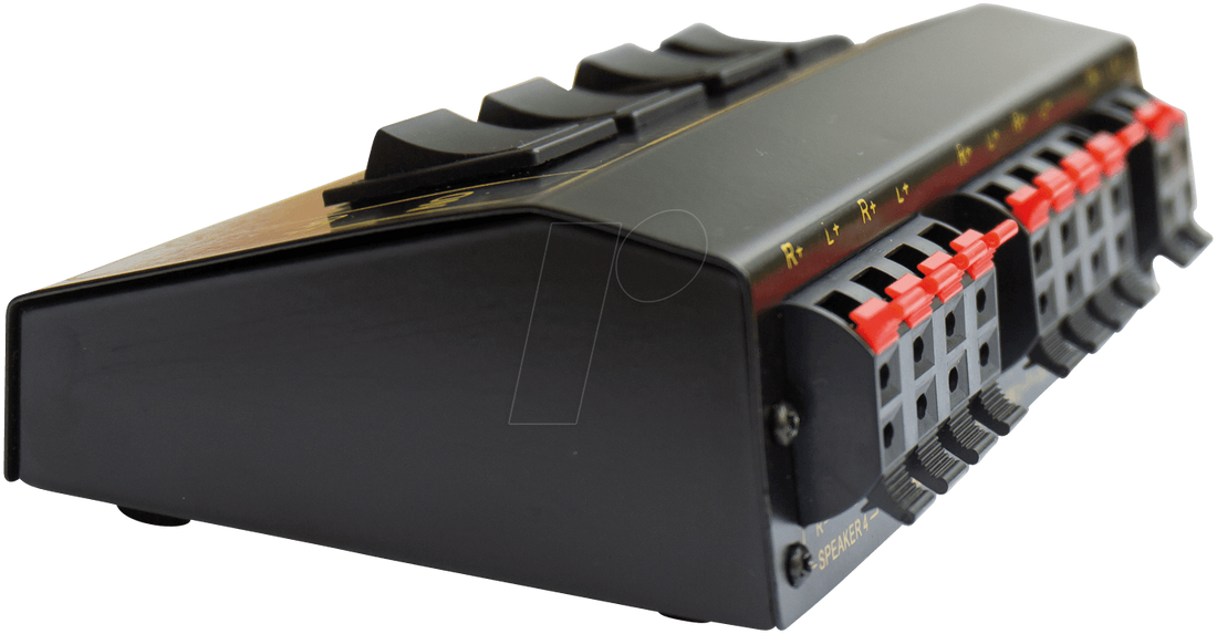 Selecteur enceintes 4 canaux commutateur audio 4 paires ECLATS DESTOCKAGE