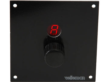 Serrure à codage type coffre-fort code avec encodeur rotatif et afficheur 7 segments k8082 ECLATS DESTOCKAGE