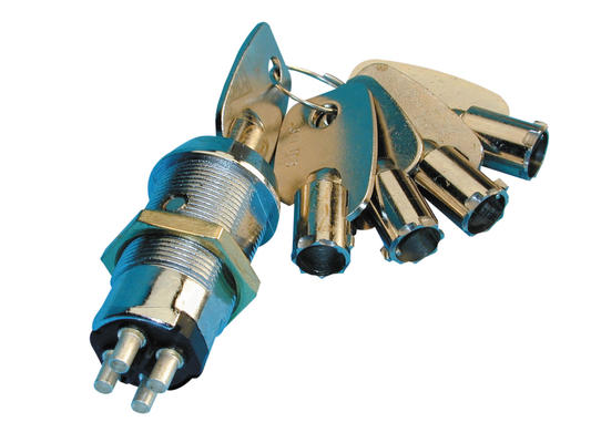 Serrure electrique 5 clé momentane commutateur a impulsions 4 plots code 1220 ECLATS DESTOCKAGE