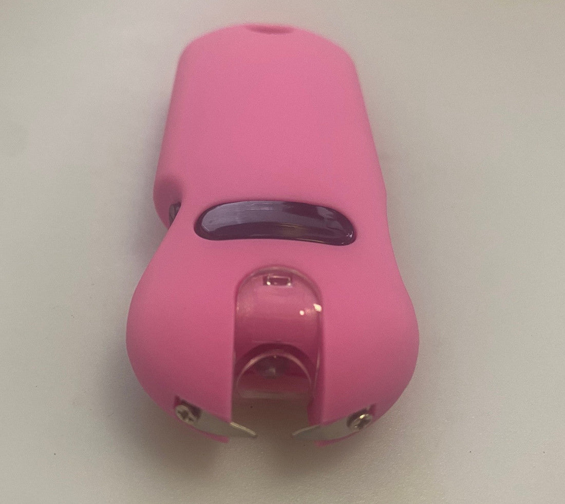 Shocker compact tw-1806 2400KV rose usb batterie rechargeable sécurité arme défense électrique tw1806 ECLATS DESTOCKAGE