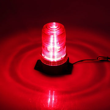 Signal lumineux Rouge clignotant 12v 24v cc tracteur alarme signalisation feux camion signalisation ECLATS DESTOCKAGE
