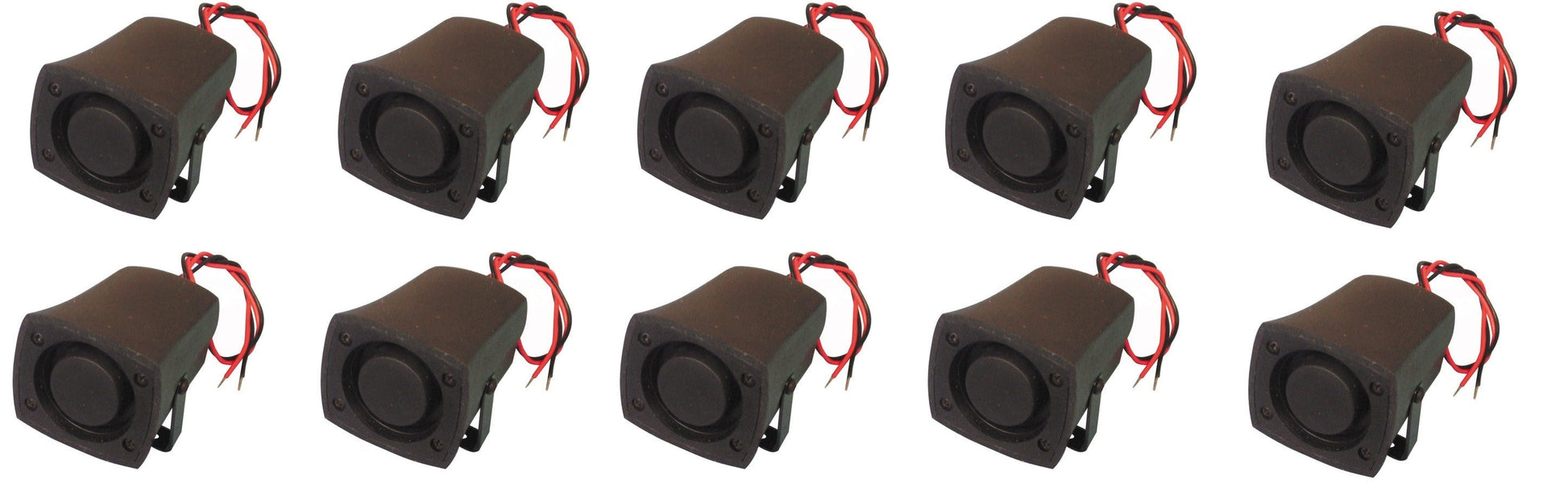 10 Sirènes 105db 6v 7v 8v 9v 10v 11v 12v 13v 14v 15v 16v 17v 18v 19v 20v 21v 22v 23v 24v etanche sonore ECLATS DESTOCKAGE
