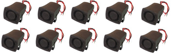 10 Sirènes 105db 6v 7v 8v 9v 10v 11v 12v 13v 14v 15v 16v 17v 18v 19v 20v 21v 22v 23v 24v etanche sonore ECLATS DESTOCKAGE