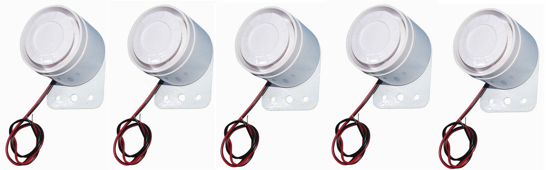 5 Sirene 108db a-47p 5v 6v 7v 8v 9v 10v 11v 12v hurleur electronique puissant ECLATS DESTOCKAGE