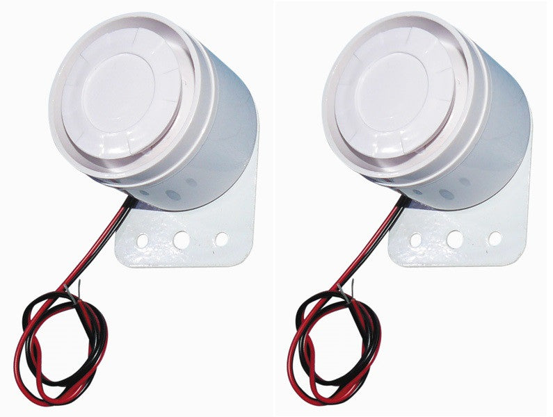 2 Sirene 108db a-47p 5v 6v 7v 8v 9v 10v 11v 12v hurleur electronique puissant ECLATS DESTOCKAGE