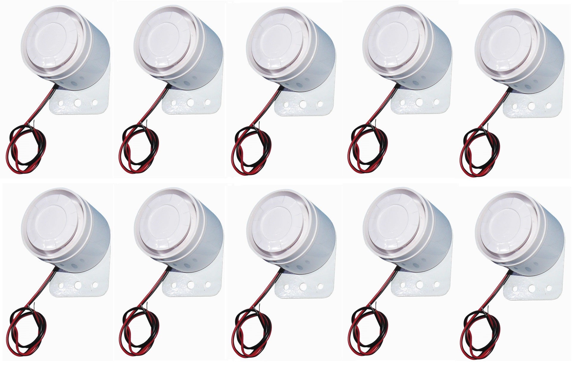 10 Sirene 108db a-47p 5v 6v 7v 8v 9v 10v 11v 12v hurleur electronique puissant ECLATS DESTOCKAGE