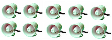 10 Sirene 12v alarme electronique 114db 6v 7v 8v 9v 10v 11v 15w police americaine us sonore ECLATS DESTOCKAGE