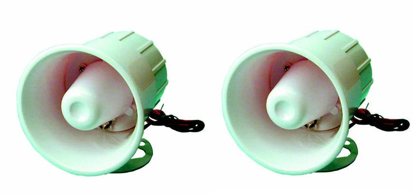 2 Sirene 12v alarme electronique 114db 6v 7v 8v 9v 10v 11v 15w police americaine us sonore ECLATS DESTOCKAGE