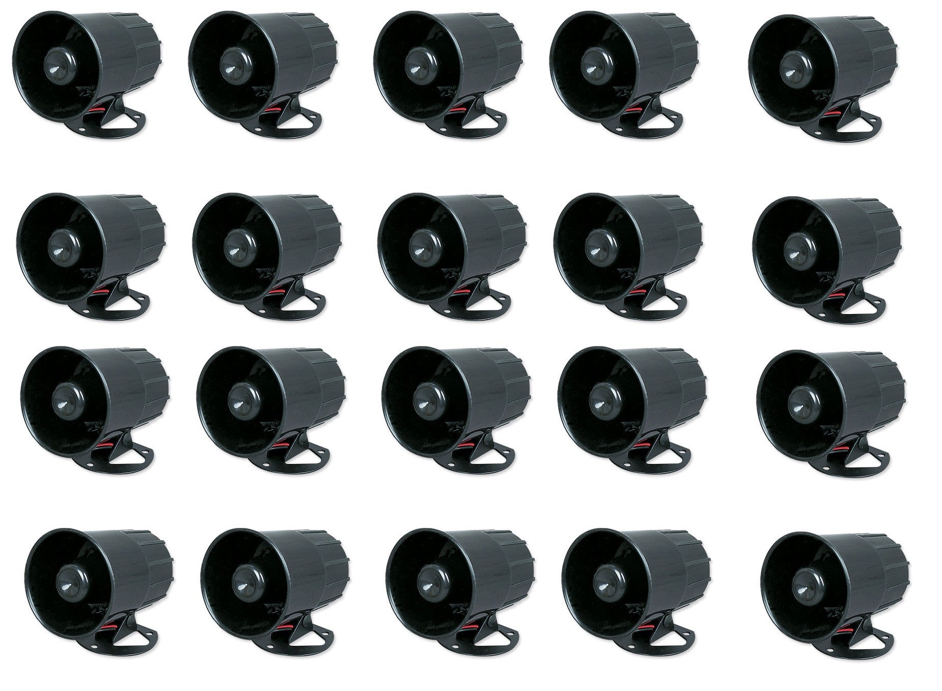 20 Sirènes alarme 6 sons 117db 6v 7v 8v 9v 10v 11v 12v 15v 20w etanche es-86t sr 330a sv/ps5 ECLATS DESTOCKAGE