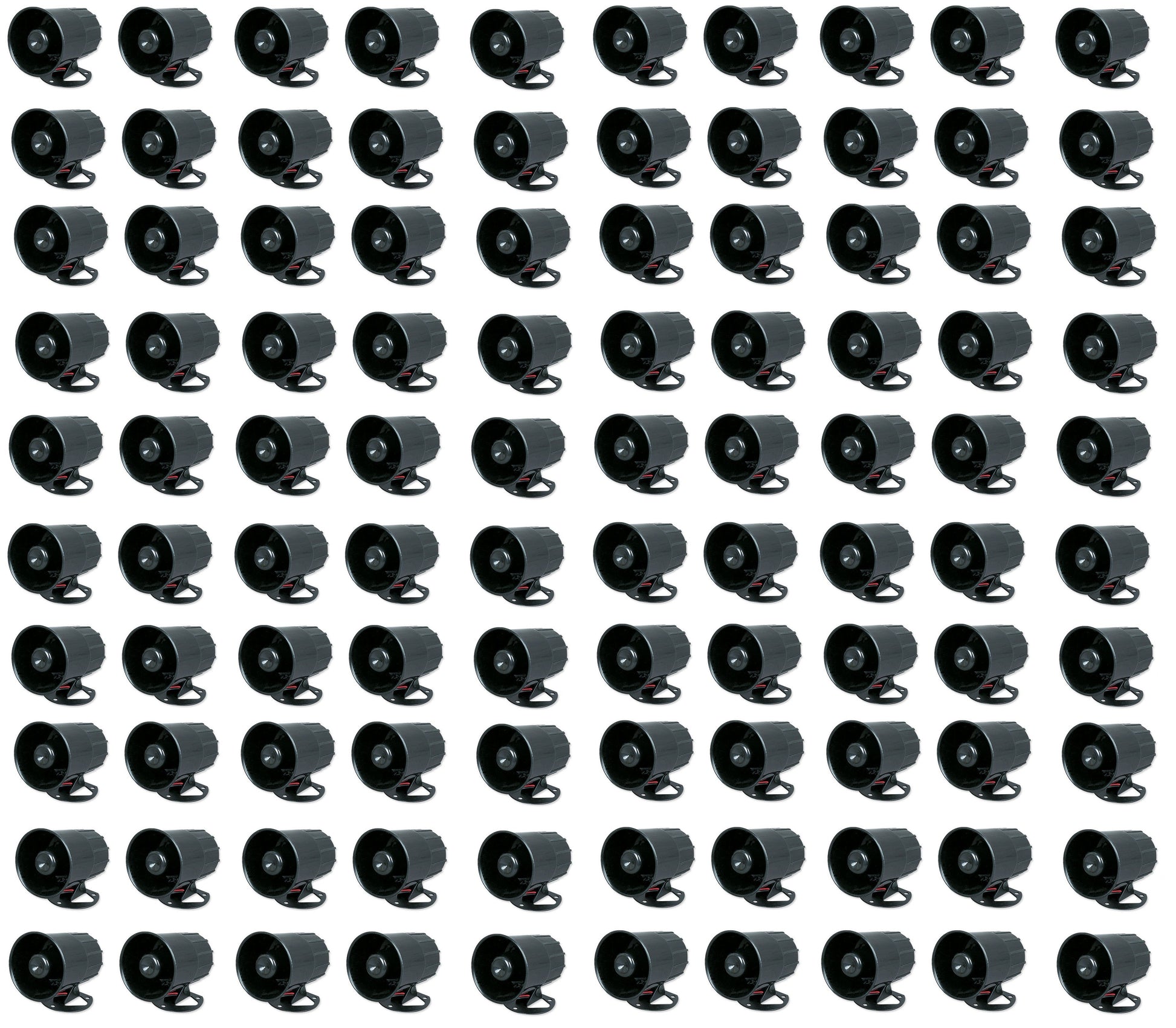 100 Sirènes alarme 6 sons 117db 6v 7v 8v 9v 10v 11v 12v 15v 20w etanche es-86t sr 330a sv/ps5 ECLATS DESTOCKAGE