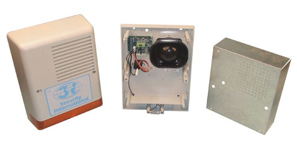 Sirene alarme electronique 110db 12vcc 15w asp110s exterieure autoalimentee flash anti sabotage ECLATS DESTOCKAGE