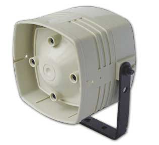 Sirene alarme electronique 125db 12v 12vcc 50w etanche 3 fils A-400 1.42a ECLATS DESTOCKAGE