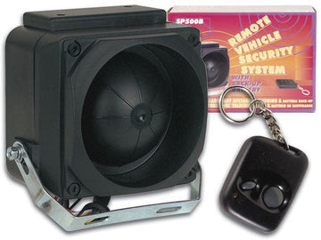 Sirene alarme vol automobile sonore sp500b telecommande radio detection choc securite protection ECLATS DESTOCKAGE