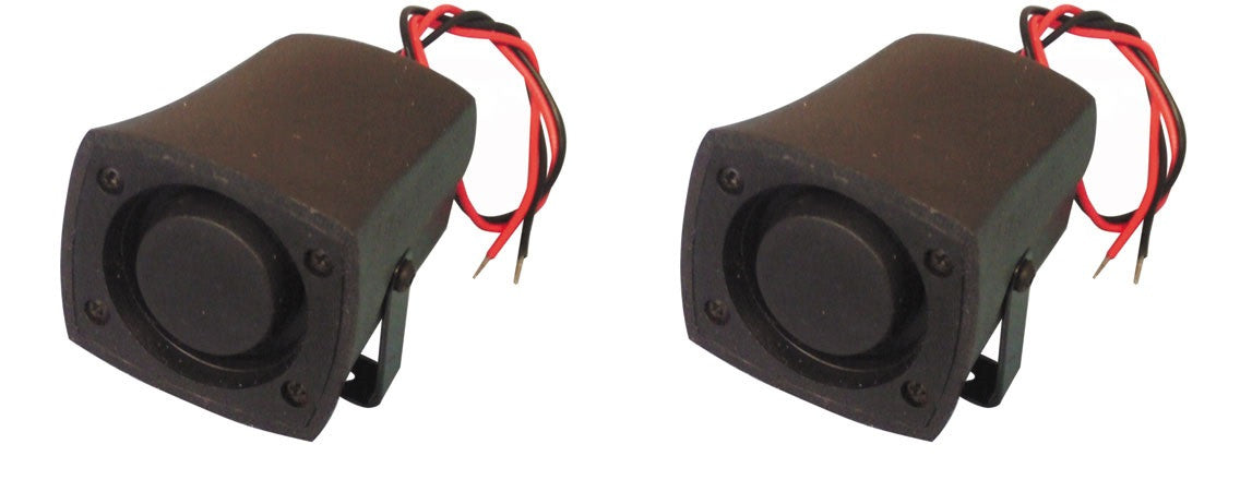 2 Sirènes etanche alarme electronique sonore 110db sv/ps1 6v 7v 8v 9v 10v 11v 12v 13v ms102 ECLATS DESTOCKAGE