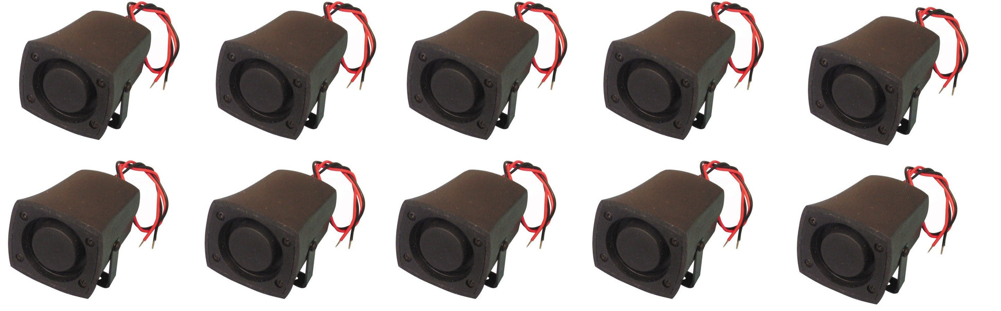 10 Sirènes etanche alarme electronique sonore 110db sv/ps1 6v 7v 8v 9v 10v 11v 12v 13v ms102 ECLATS DESTOCKAGE