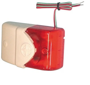 Sirene etanche flash 110db stroboscope 6v 7v 8v 9v 10v 11v 12v 13v 14v ECLATS DESTOCKAGE